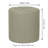 Rangi Tufted Round Standard Ottoman-1517583937