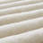 3-Piece King  soft Faux Fur Ribbed Comforter Set,Ivory