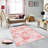 Stylish Woven Carpet, 1% Polyester, .3 in Pile Height | Antibacterial, Non-Slip PVC Felt Dot Underside, Machine Washable | 3D Digital Printing, Durable & Easy to Maintain - Perfect for Any Room-1030924823