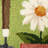  Hooked Polypropylene Square Garden Tools Throw Pillow