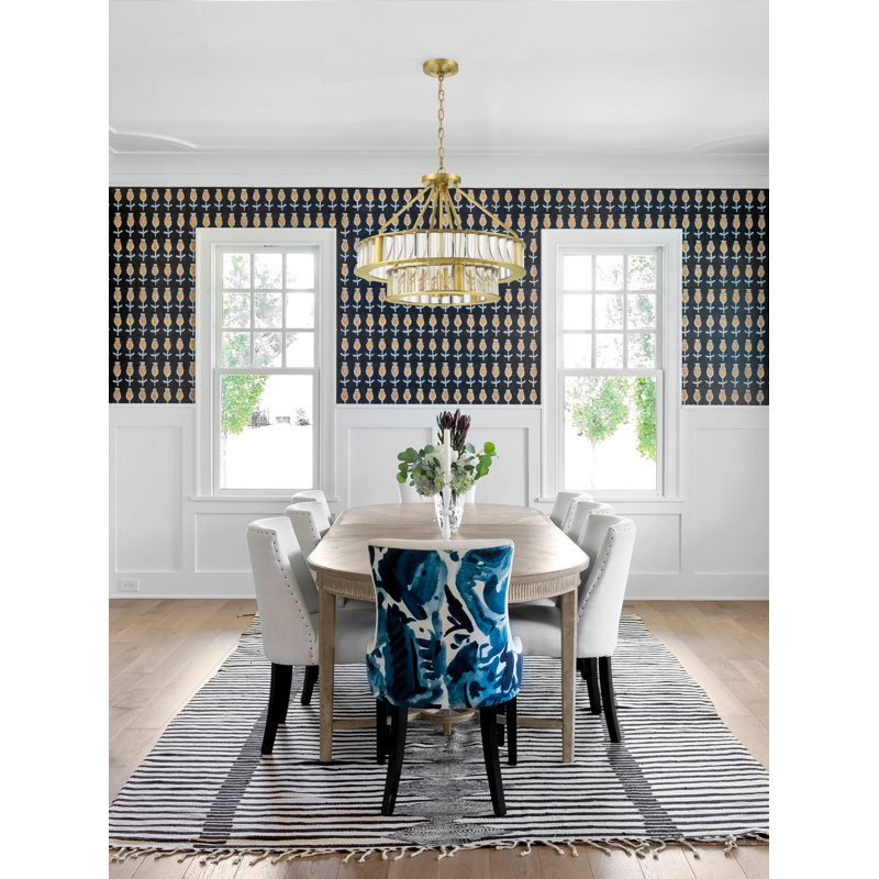 Cleburn 6 - Light Dimmable Tiered Chandelier