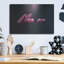 «Move Me In Neon Pink», art mural en métal-1682633203