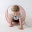 3 Sprouts Recycled Fabric Play Tunnel/Pink