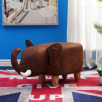 Alexandros 70cm Wide Novelty Solid Colour Ottoman