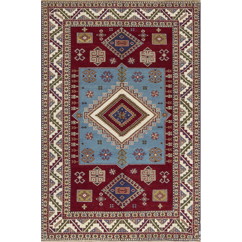 Indo Kazak One-of-a-Kind 5'9" X 8'9" Area Rug