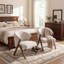 Chaises d'appoint modernes en tissu de velours avec structure en bois massif, chaises rembourrées pour le salon ou le coin lecture-782639059
