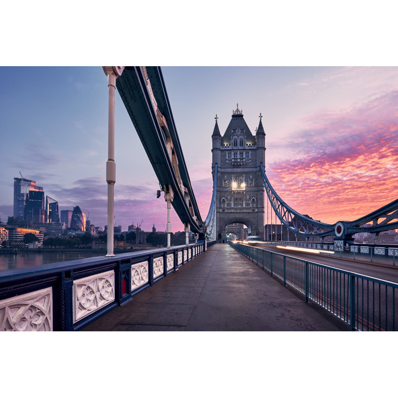 Skyline Of London by Chalabala - Wrapped Canvas Print, 30cm H x 46cm W