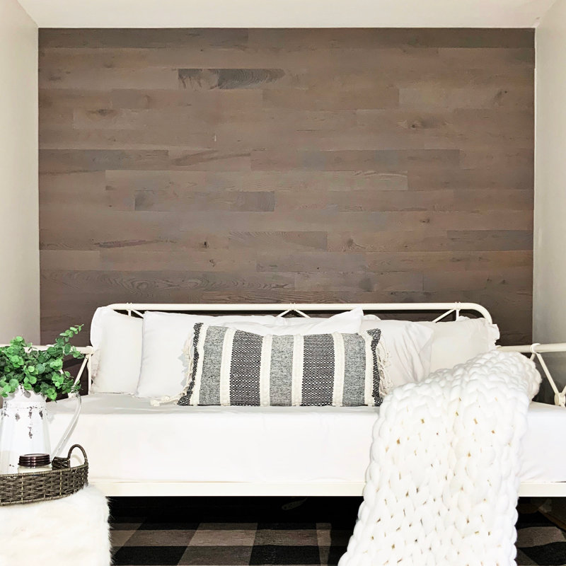 Planches de bois Timberchic Oak, gris, L 3 po