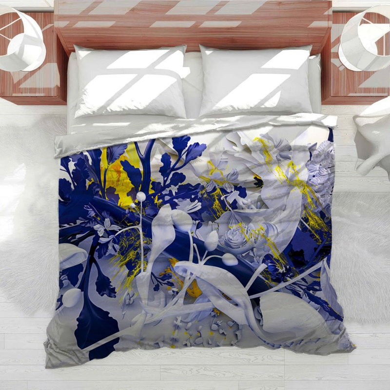 Édredon Jungle Bedding au crépuscule, Édredon grand