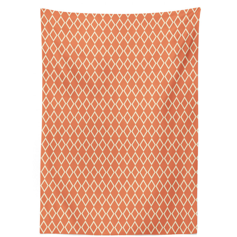Geometric Tablecloth, 70" L x 52" W