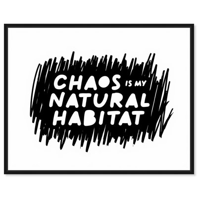 Chaos Core, reproduction d'art sur toile, citations amusantes par Art Remedy