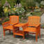 Solid Wood Outdoor Bench