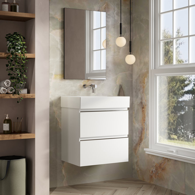 Charanda Bathroom Vanity with Basin