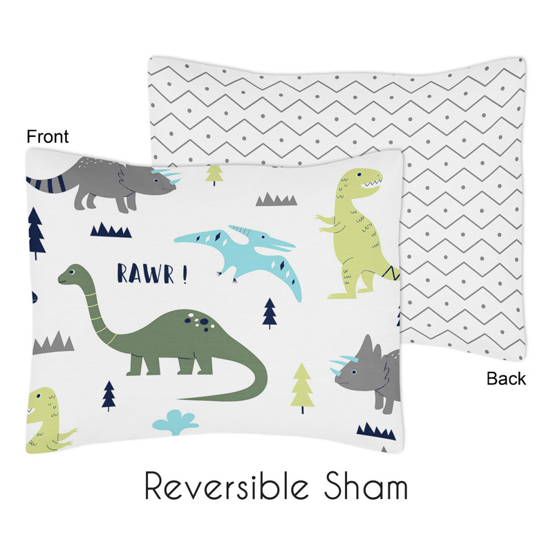 Mod Dinosaur Toddler Comforter Set