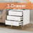 Lafitte 21.6'' H 3 Drawer Bachelor's Chest-1189804996