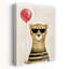 «Cool Cheetah Balloon Playful Contemporary Cat Animal», reproduction d'art murale-129717150