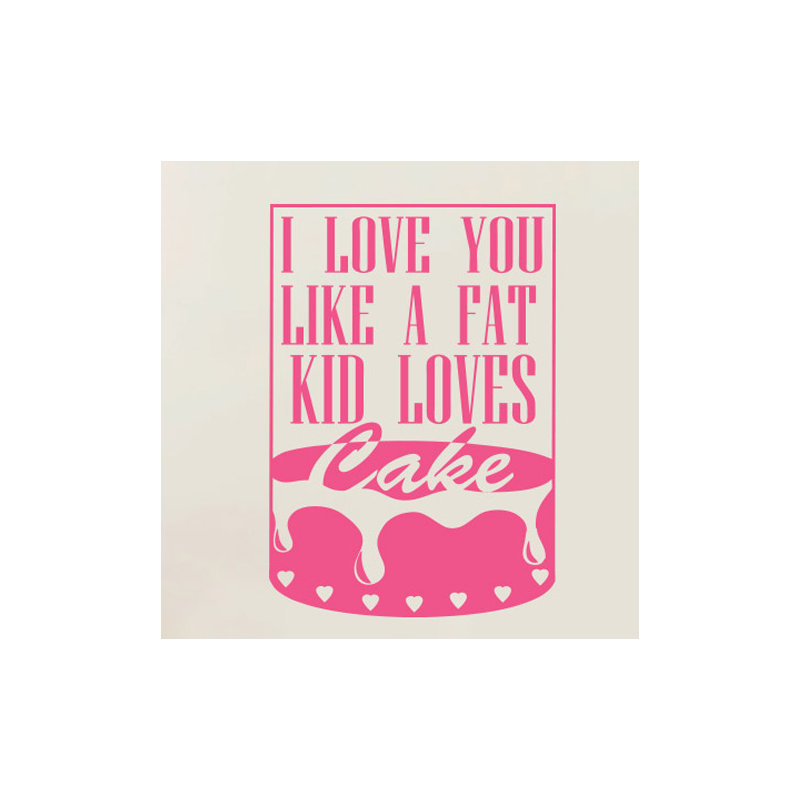 Non-Wall Damaging Wall Decal, Pink, Large