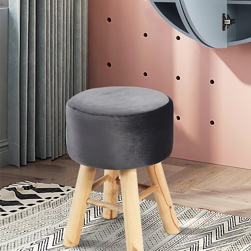 Solid Wood Accent Stool