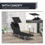 Méridienne d'extérieur Outsunny-1355829965