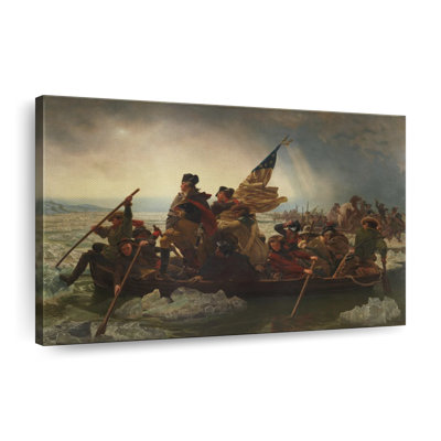 Washington Crossing The Delaware Canvas Print