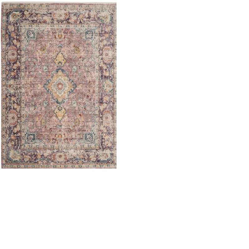 Auerbach Oriental Viscose Area Rug, Rectangle 122 x 183 cm