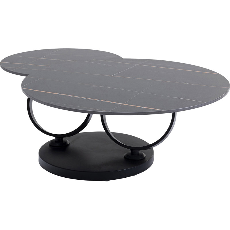 Coffee Table Beverly Black 133x80cm