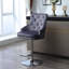 Tabouret de bar pivotant à hauteur réglable Desiree