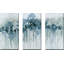 «Blue Birch Morning» - Reproduction d'art sur toile tendue à pièces multiples-1704139959