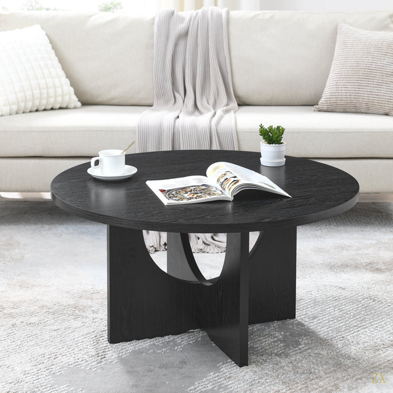 Table basse, table basse, table basse de salon, table basse moderne, table basse simple, table basse en bois massif, Noir