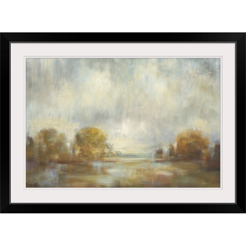 «Muskell Daydreaming» par Simon Addyman, reproduction d'art, Cadre noir, H 20 po x l 26 po x P 1 po
