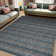 Abstract Machine Washable Rug Non-Slip Area Rug Modern Design Rug Durable Floor Carpet Easy-Cleaning Rug
