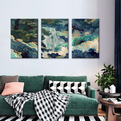 3 Piece Wrapped Canvas Print