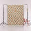 Tapis orange et beige à motif "Olha o Matte"-1680258799