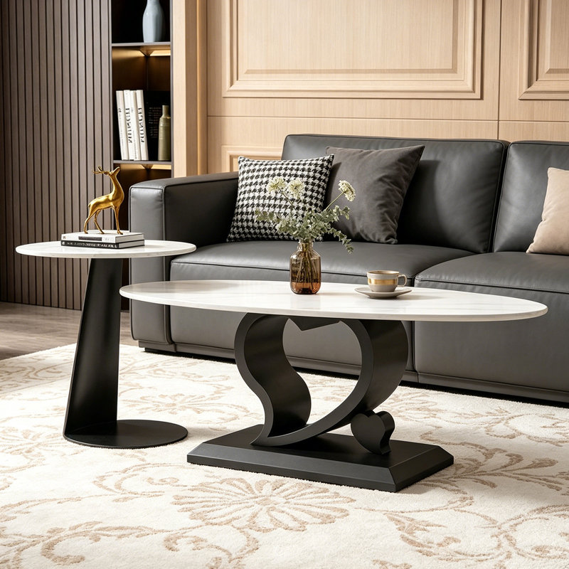 Teeken, 17.71" H x 47.24" L x 23.62" W, Light Grey/Black