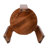 Middlewich 4 Piece Set 20"H Brown Mango Wood Tall Accent Tables and a Solid Frame for a Stylish Addition to Your Home