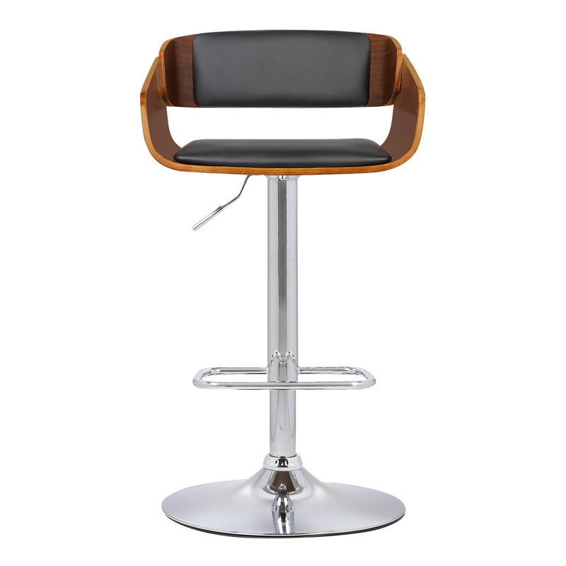 Ranck Swivel Upholstered Adjustable Height Counter Stool
