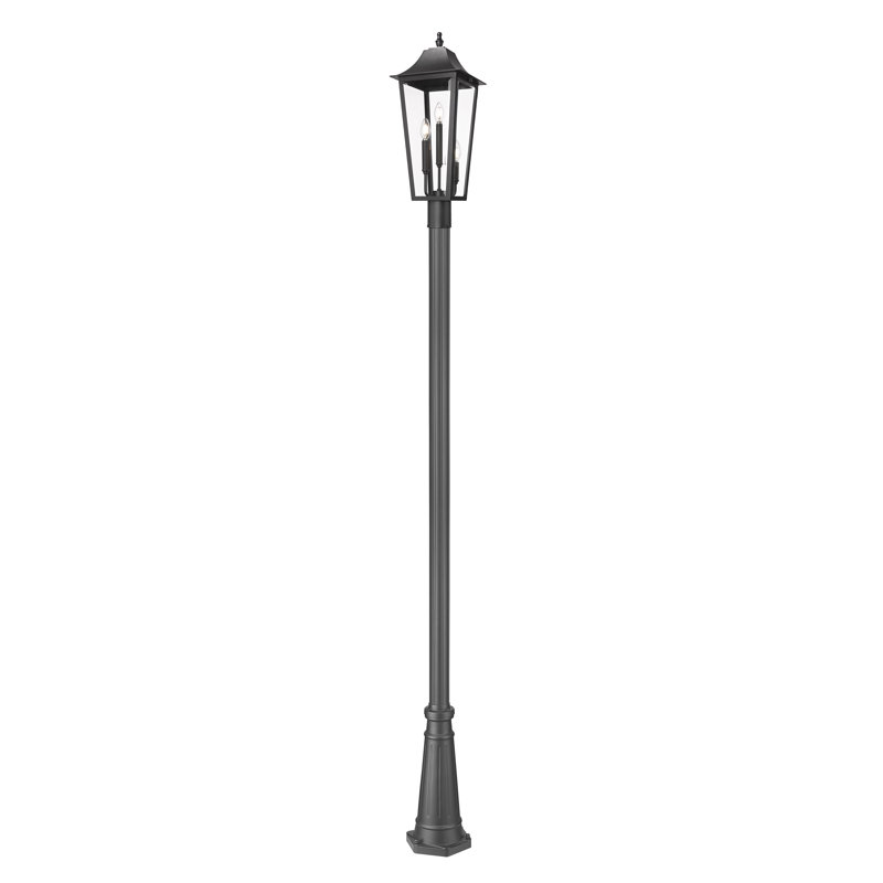 Luminaire d'extérieur 3 lumières Barling, H 120,75 po x l 10 po x P 10 po