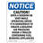 Osha Notice - Caution Open A Window or Vent Sign-79173233
