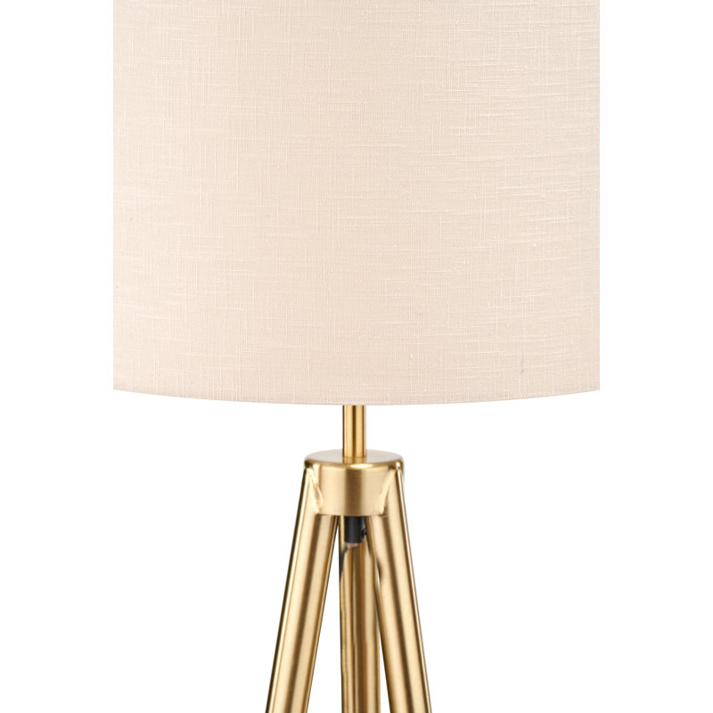 158cm Tripod Floor Lamp, Cream