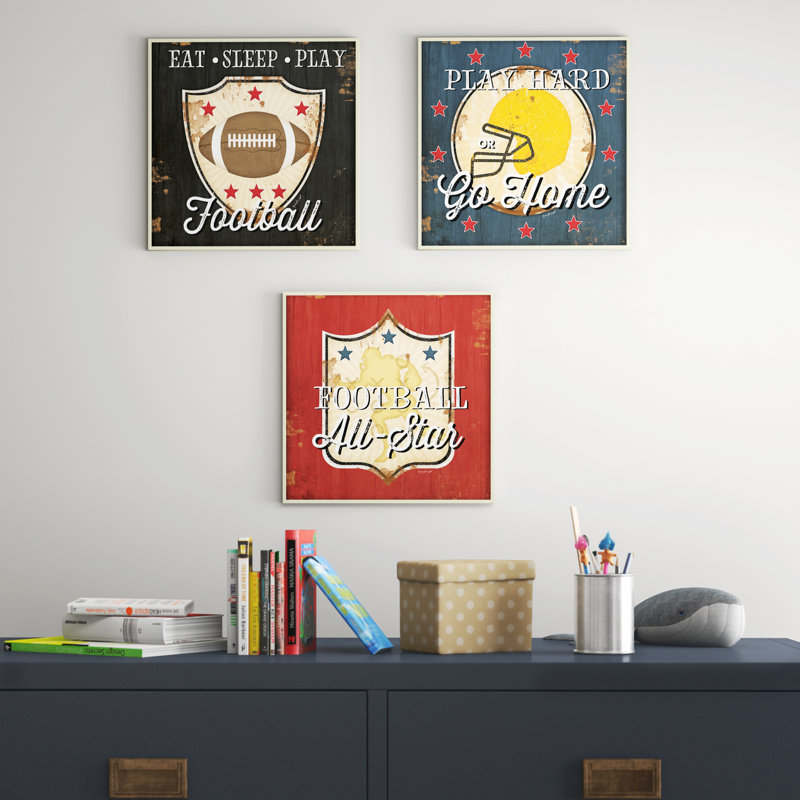 Ensemble de 3 plaques décoratives pour le football farleigh hungerford Amelia