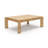 Loon Peak Jakus Maple Burl 46" Coffee Table with Wood Modern Design for Living Room Centerpiece