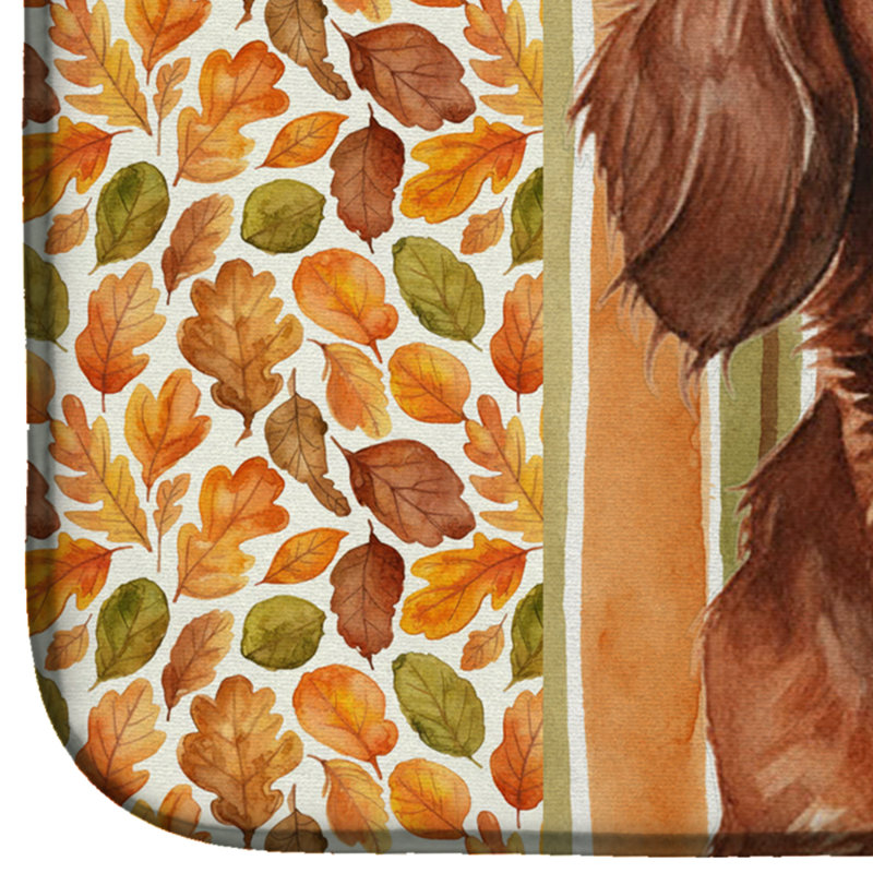 Tapis de séchage d'automne