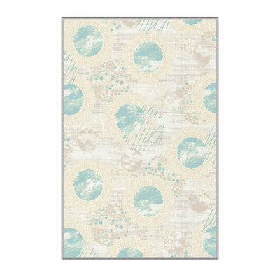 Premium Hall Carpet (2.6 x 9.8 ft), 1% Polyester, .3 in Pile Height | Antibacterial, Non-Slip Underside, 3D Digital Print | Machine Washable, Durable, Ideal for Home & Office, Easy Maintenance