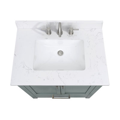 Modero 30" Single Bathroom Vanity with Top