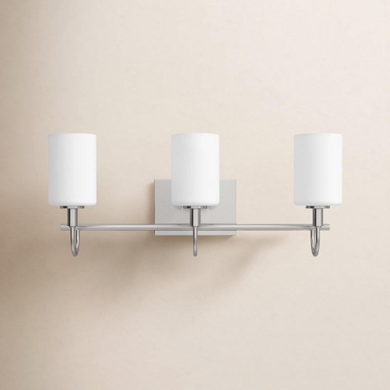 Oak Moore 3 - Light Vanity Light, Brushed Nickel