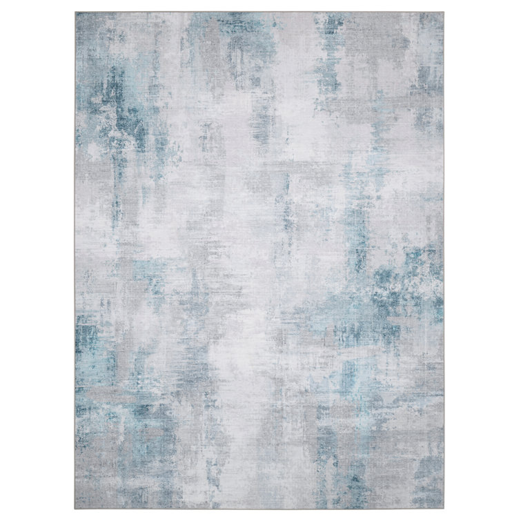 Tapis doux et lavable abstrait