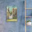 Art mural en verre épique «Garden Door» par Jadei, 16 po x 24 po-1678461215