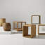 Evana Open Storage Woven End Table