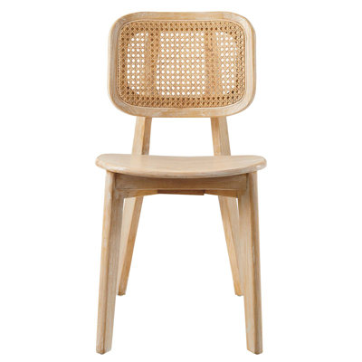 Chaise de salle à manger en bois Habitat par Modway