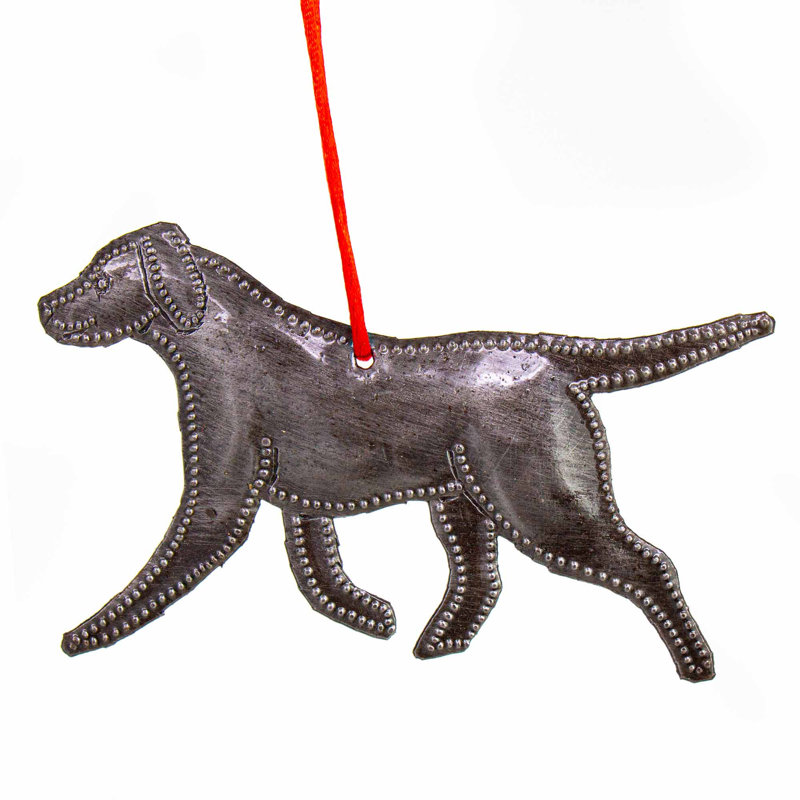 0.25'' Solid Colour Metal Holiday Shaped Ornament